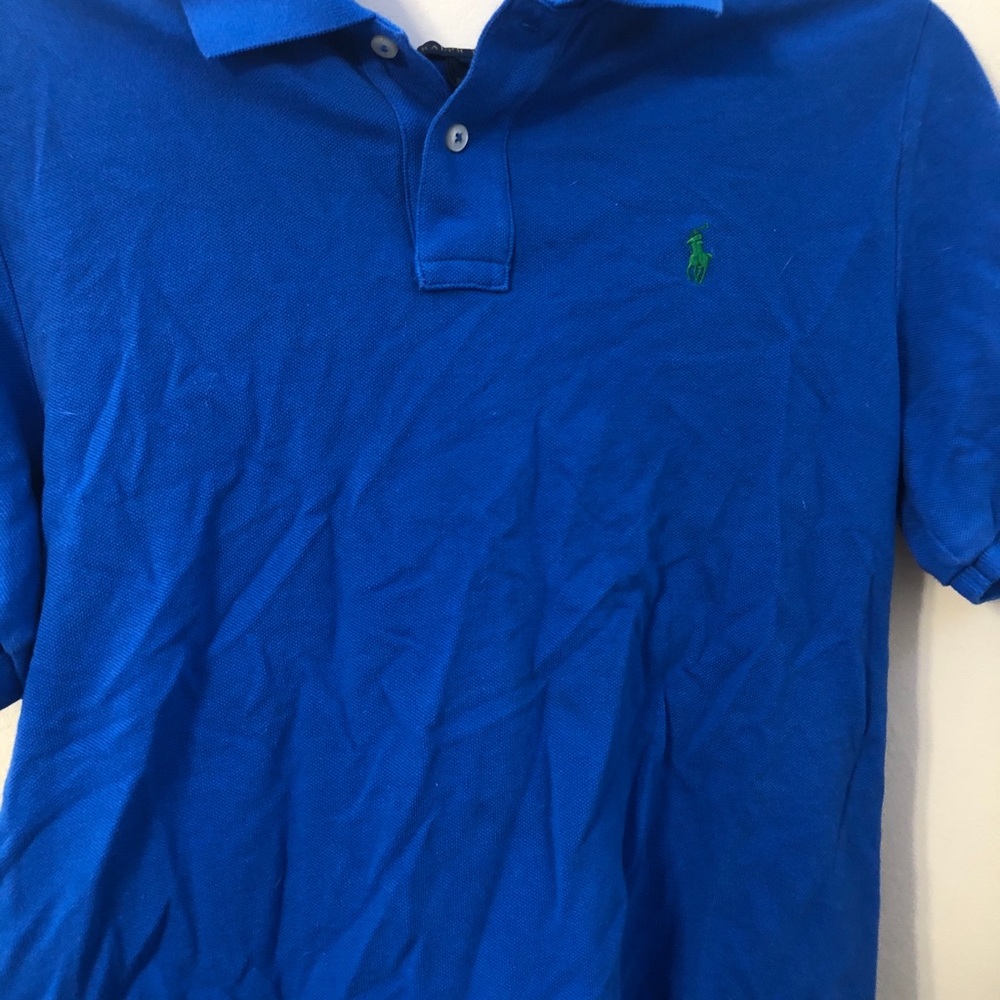 Blue Polo Ralph Lauren collared shirt size xl